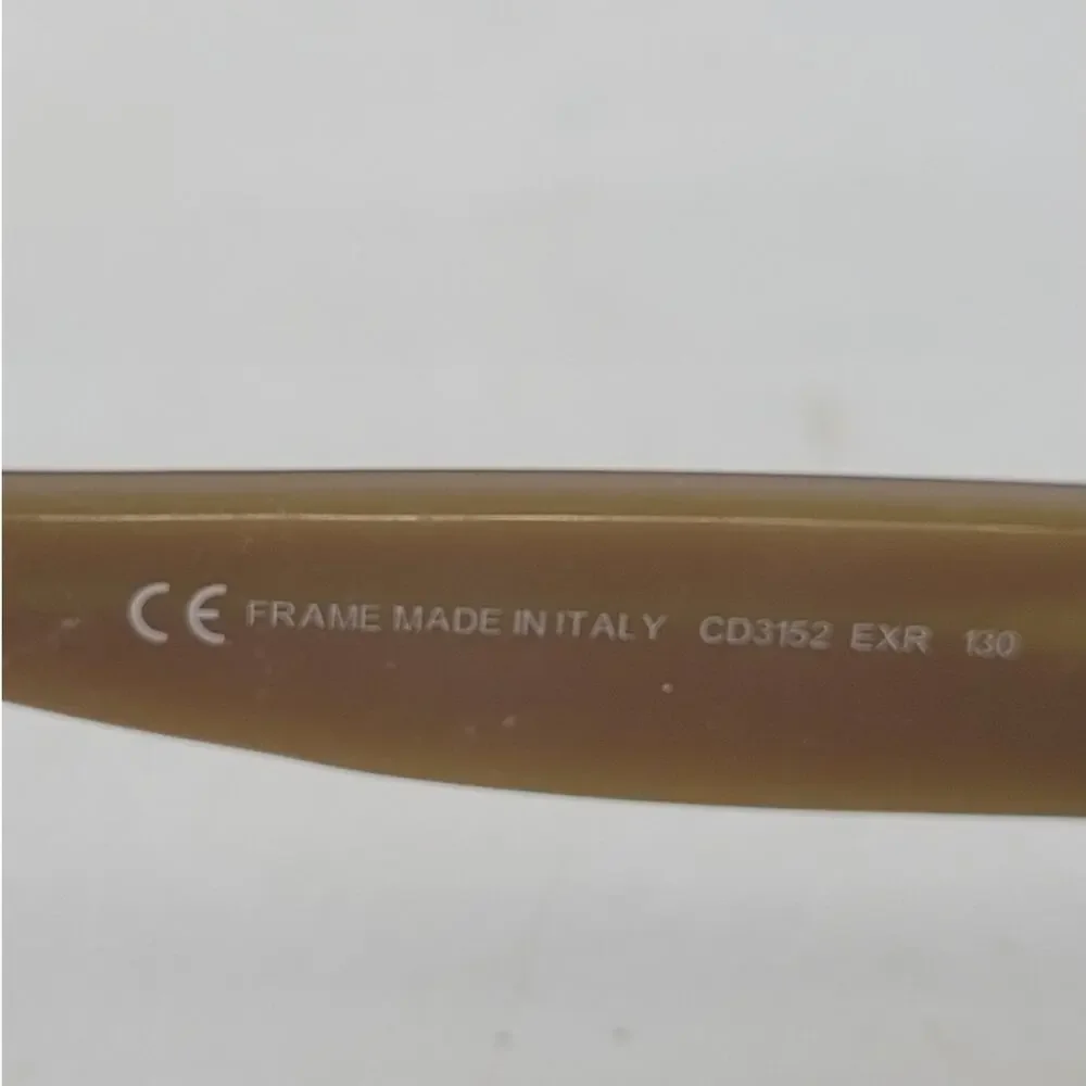 Christian Dior‎ Havana Red Eyeglasses Chic Designer Italy Frames